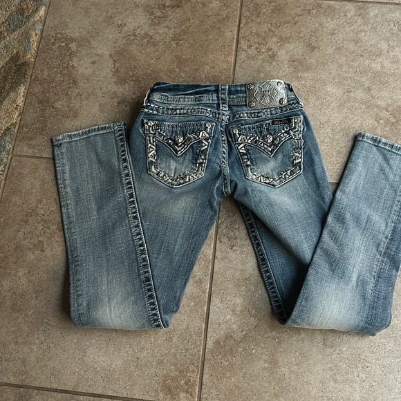 Miss me jeans, straight size 24 excellent condition - Picture 3 of 3